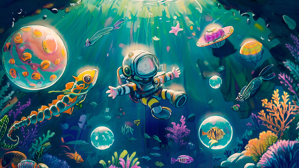 Journal d'un scaphandrier - Message